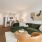 living room with a couch and coffee table