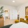 bedroom with bed and a chair