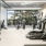 fitness center with exercise equipment