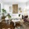 living room with a couch and chair