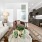 living area with a couch, chair and coffee table