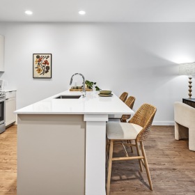 Your new home is waiting kitchen and living area